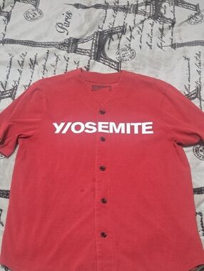 James Perse YOSEMITE BASEBALL SHIRT